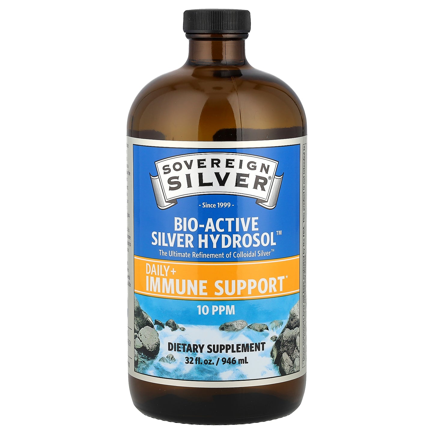 Sovereign Silver, Bio-Active Silver Hydrosol™, 10 PPM, 32 fl oz (946 ml)