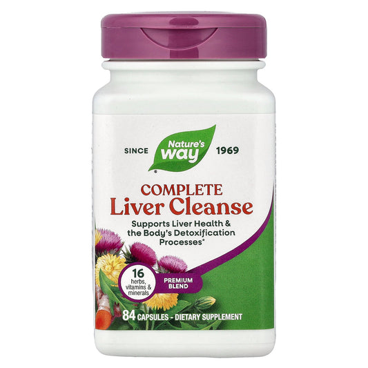 Nature's Way, Complete Liver Cleanse, 84 Capsules