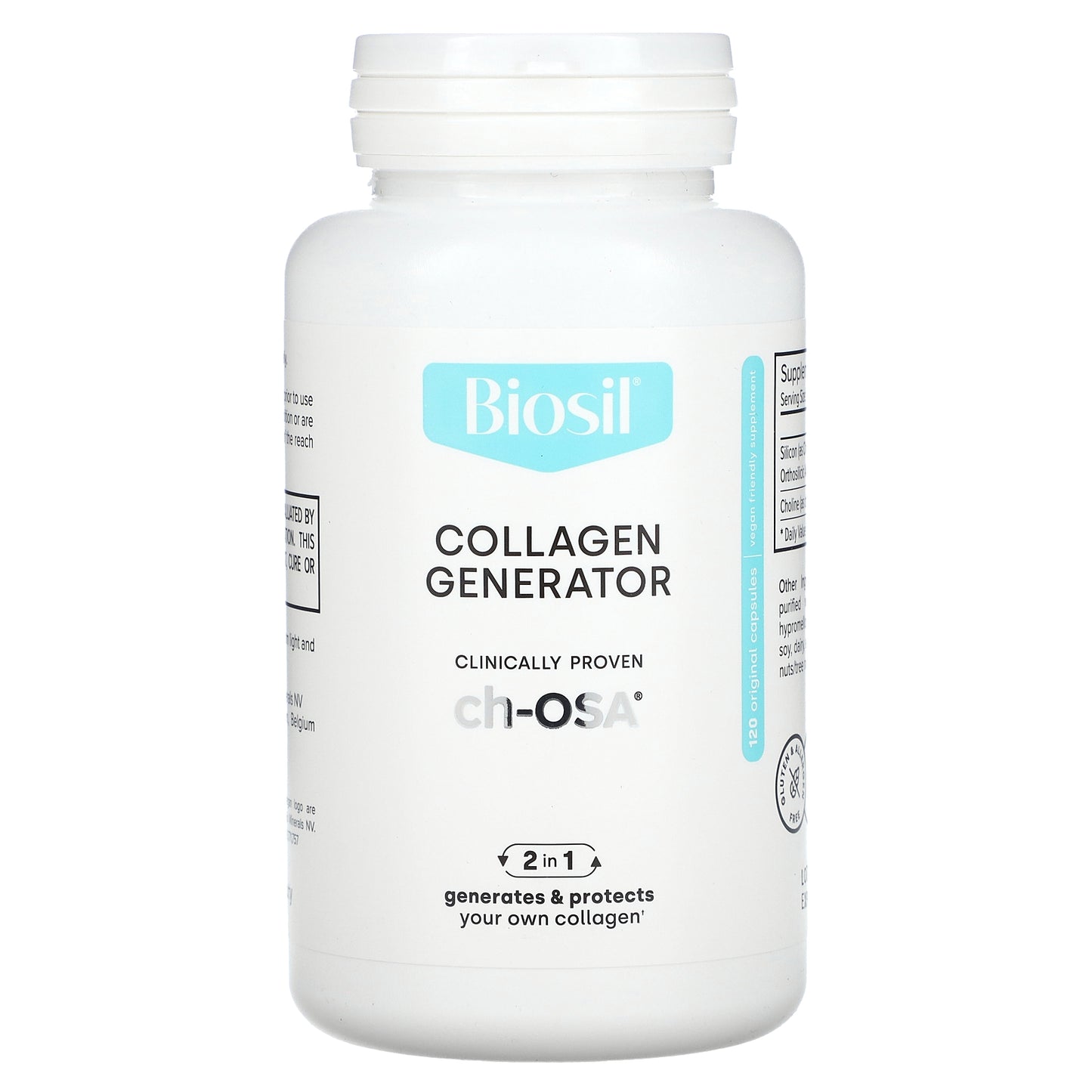 Biosil, Collagen Generator, 120 Original Capsules