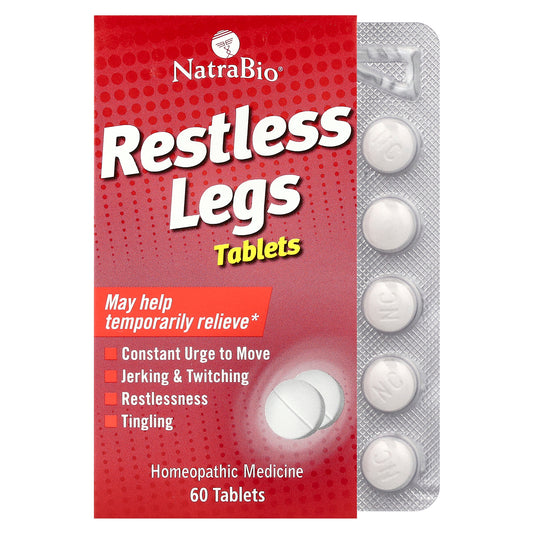 NaturalCare, Restless Legs, 60 Tablets