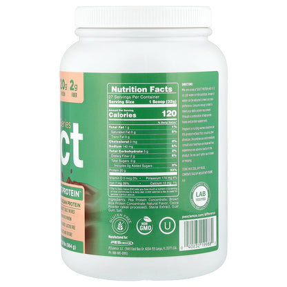 PEScience, Vegan Series, Select Plant Protein™, Chocolate Bliss, 1.9 lbs (864 g)