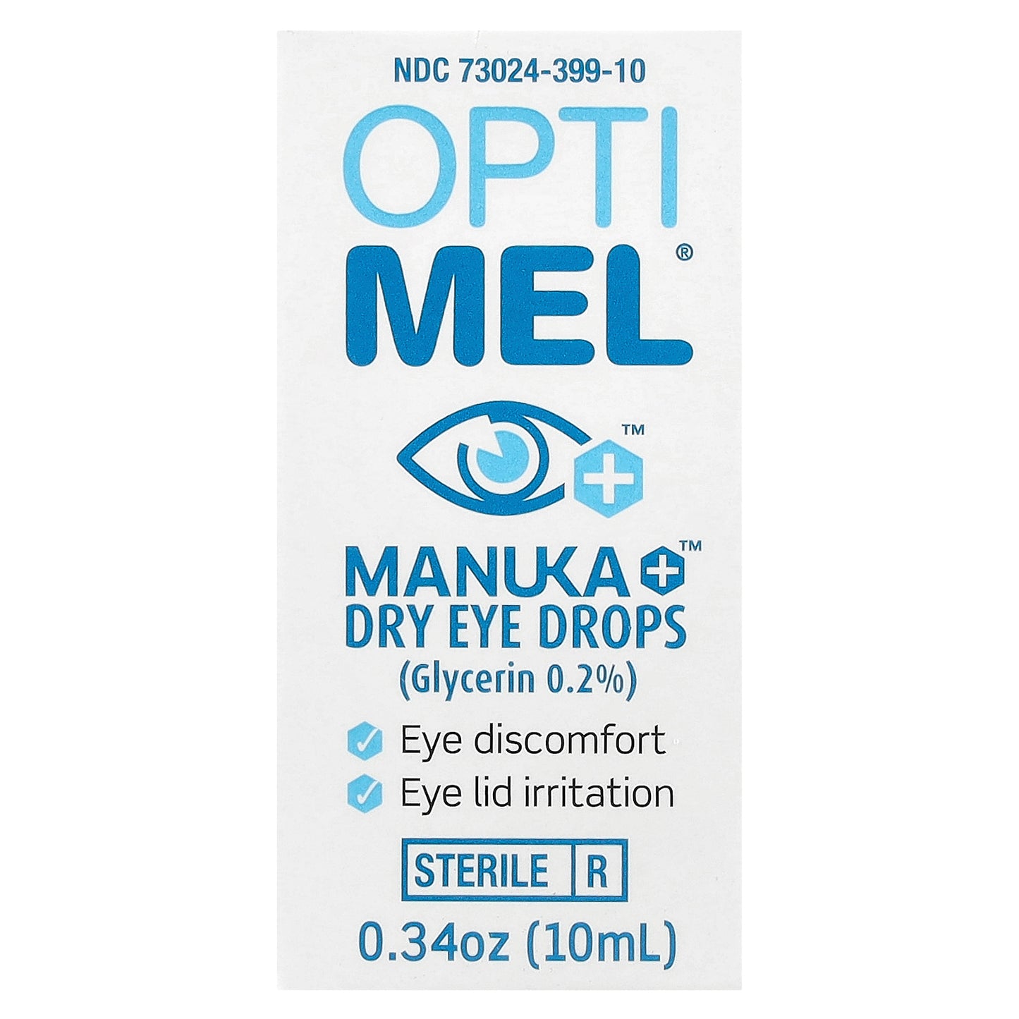 Optimel, Manuka+™ Dry Eye Drops, 0.34 oz (10 ml)