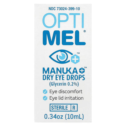 Optimel, Manuka+™ Dry Eye Drops, 0.34 oz (10 ml)