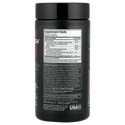 MuscleTech, Hardcore® Elite, 110 Rapid-Release Thermo Caps