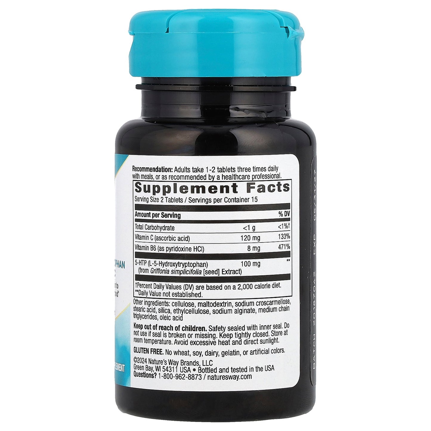 Nature's Way, 5-HTP, 30 Tablets