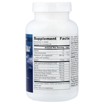 Source Naturals, Sleep Science®, NightRest™ With Melatonin, 100 Tablets