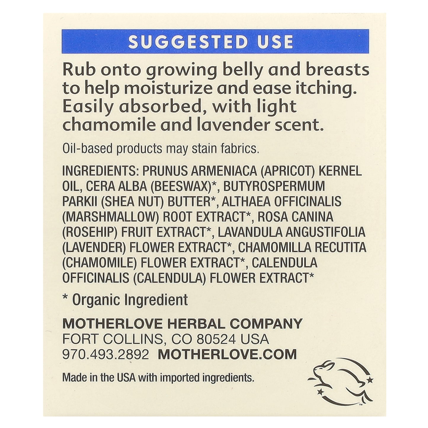 Motherlove, Pregnancy, Pregnant Belly Salve, 4 fl oz (118 ml)