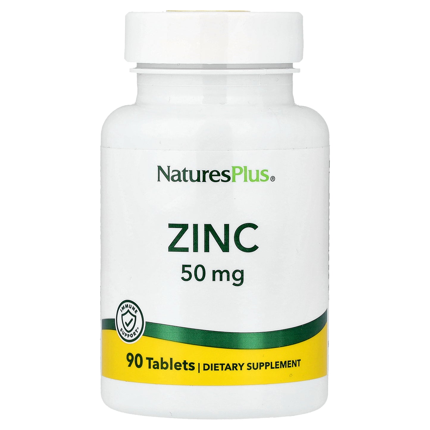 NaturesPlus, Zinc, 50 mg, 90 Tablets