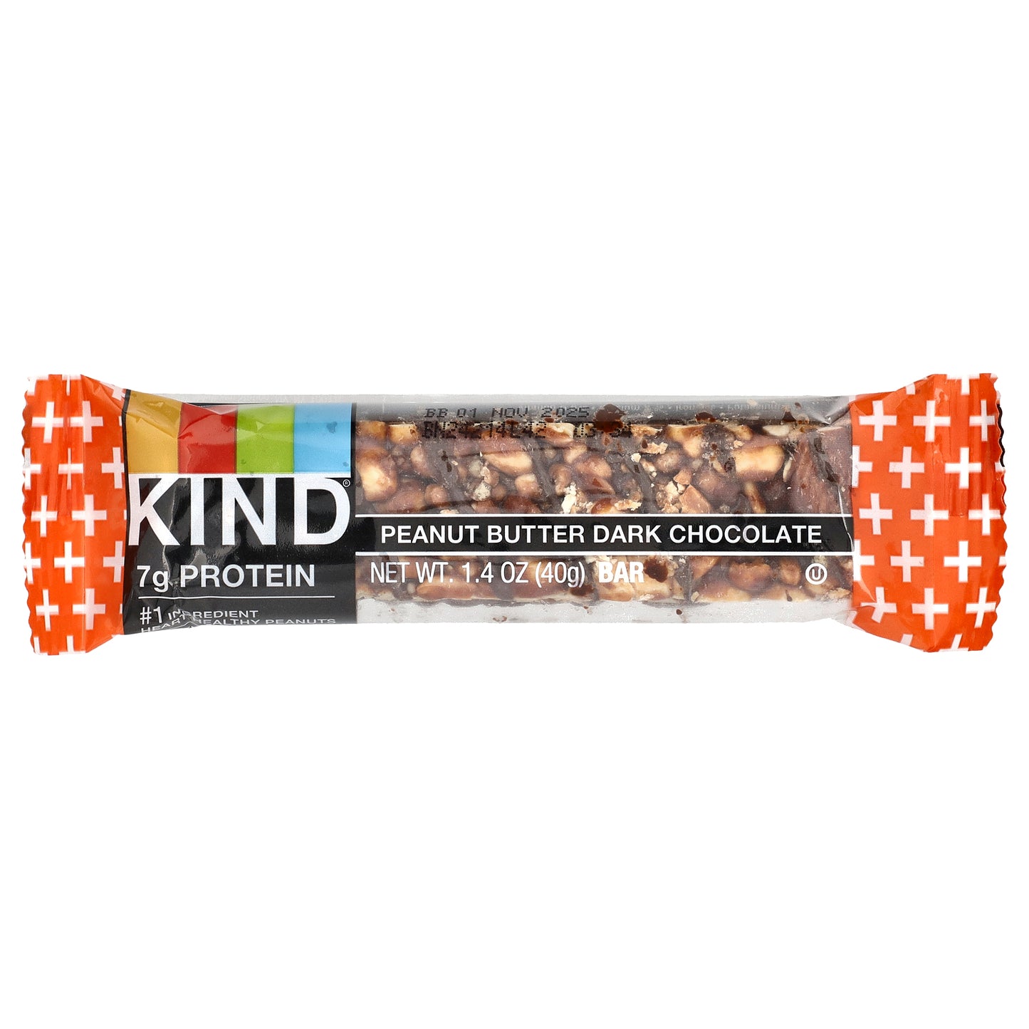 KIND Bars, Protein Bars, Peanut Butter Dark Chocolate, 12 Bars, 1.4 oz (40 g) Each