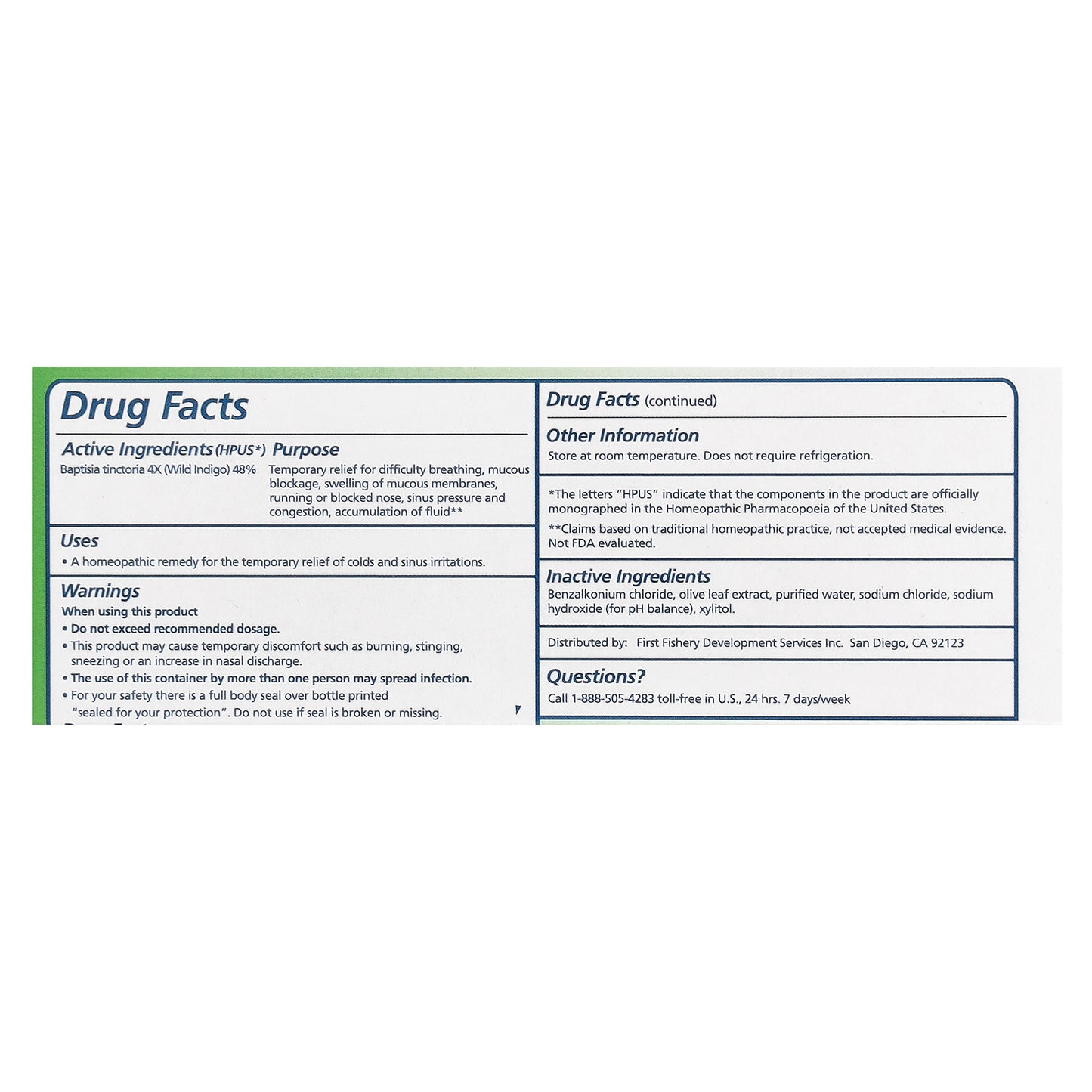 Seagate, Olive Leaf Nasal Spray, 1 fl oz (30 ml)