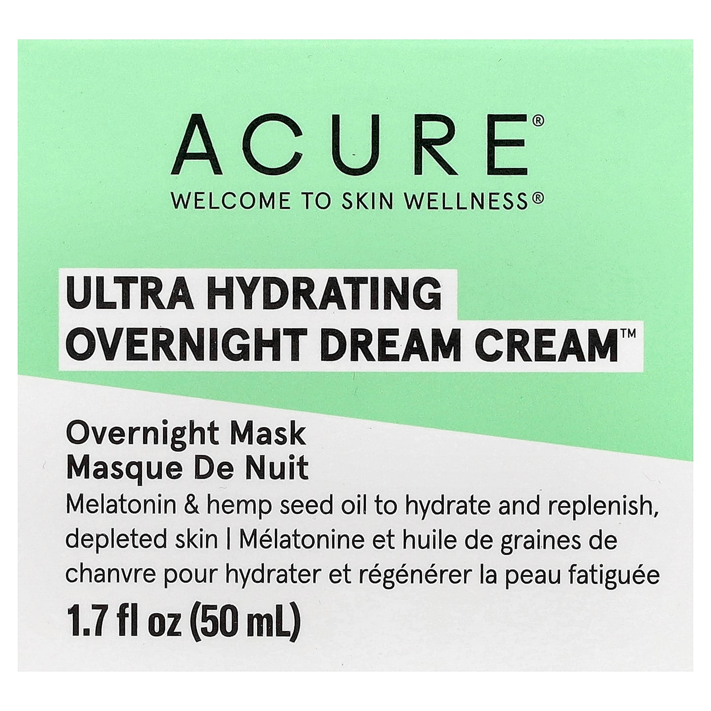 ACURE, Ultra Hydrating Overnight Dream Cream™, 1.7 fl oz (50 ml)