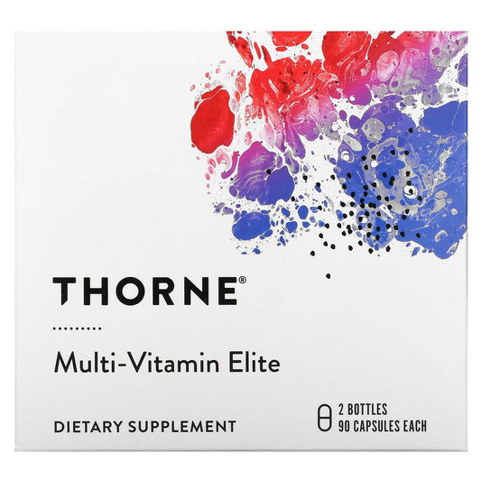 Thorne, Multi-Vitamin Elite, A.M. & P.M., 2 Bottles, 90 Capsules Each