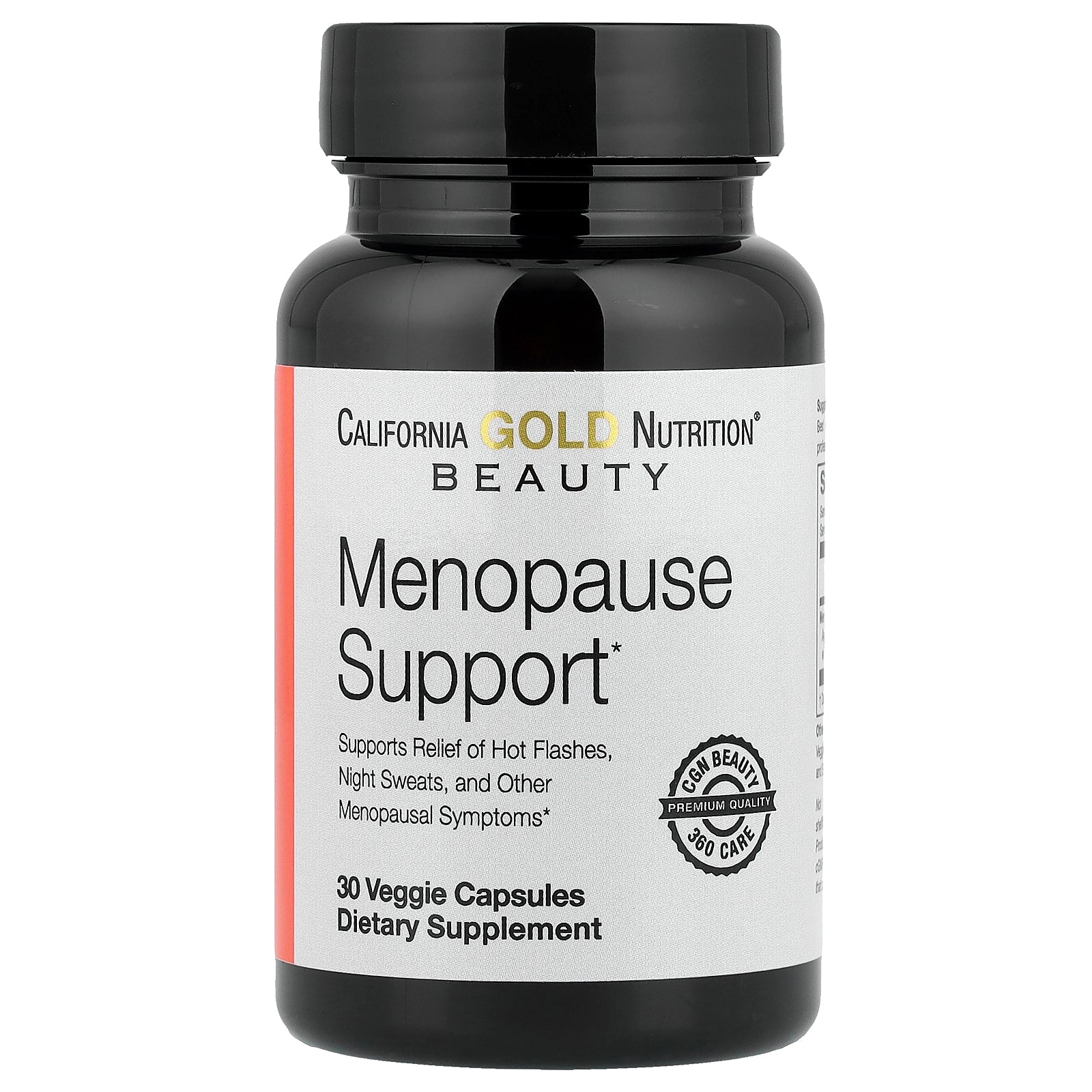 California Gold Nutrition, Beauty, Menopause Support with Angelica gigas, Cynanchum wilfordii, Phlomis umbrosa and L-Leucine, 30 Veggie Capsules