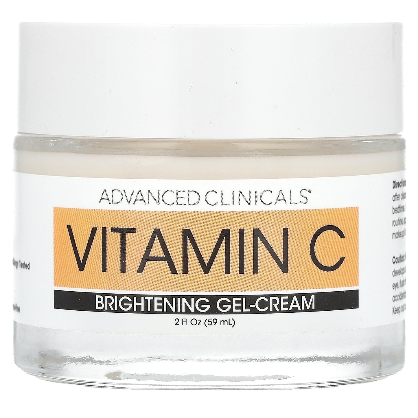 Advanced Clinicals, Vitamin C, Brightening Gel-Cream, 2 fl oz (59 ml)