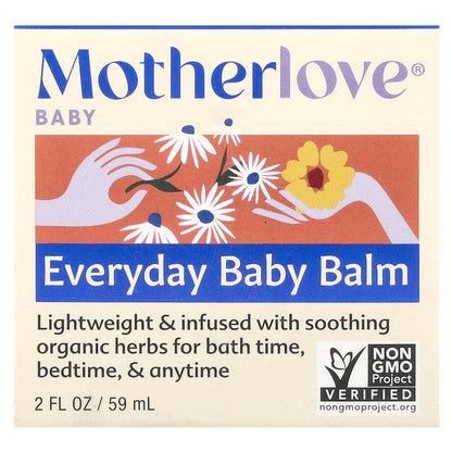 Motherlove, Baby, Everyday Baby Balm, 2 fl oz (59 ml)