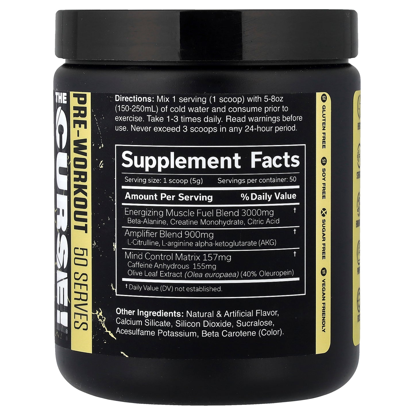 JNX Sports, The Curse!®, Pre-Workout, Pina Colada, 8.8 oz (250 g)