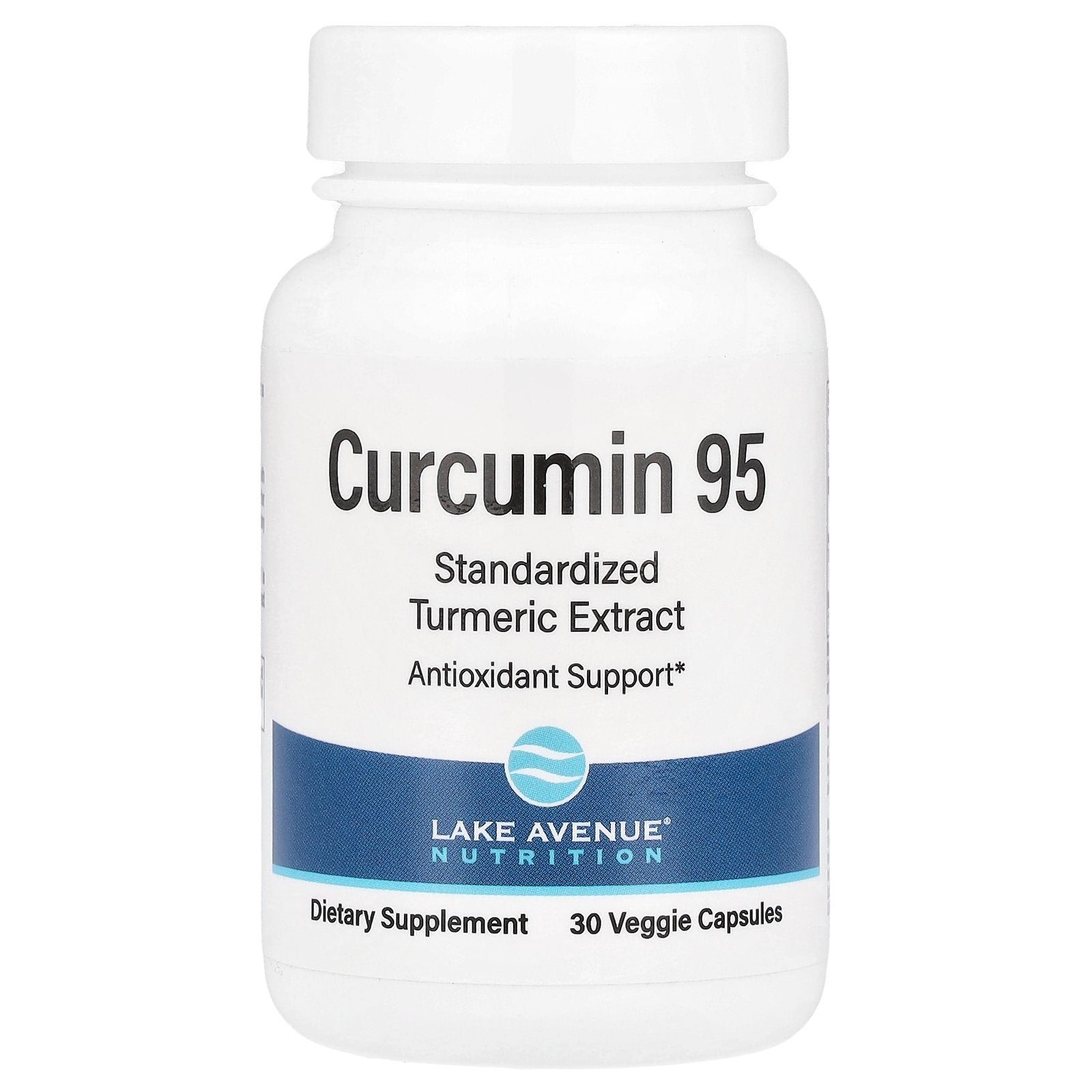 Lake Avenue Nutrition, Curcumin 95, 500 mg, 30 Veggie Capsules