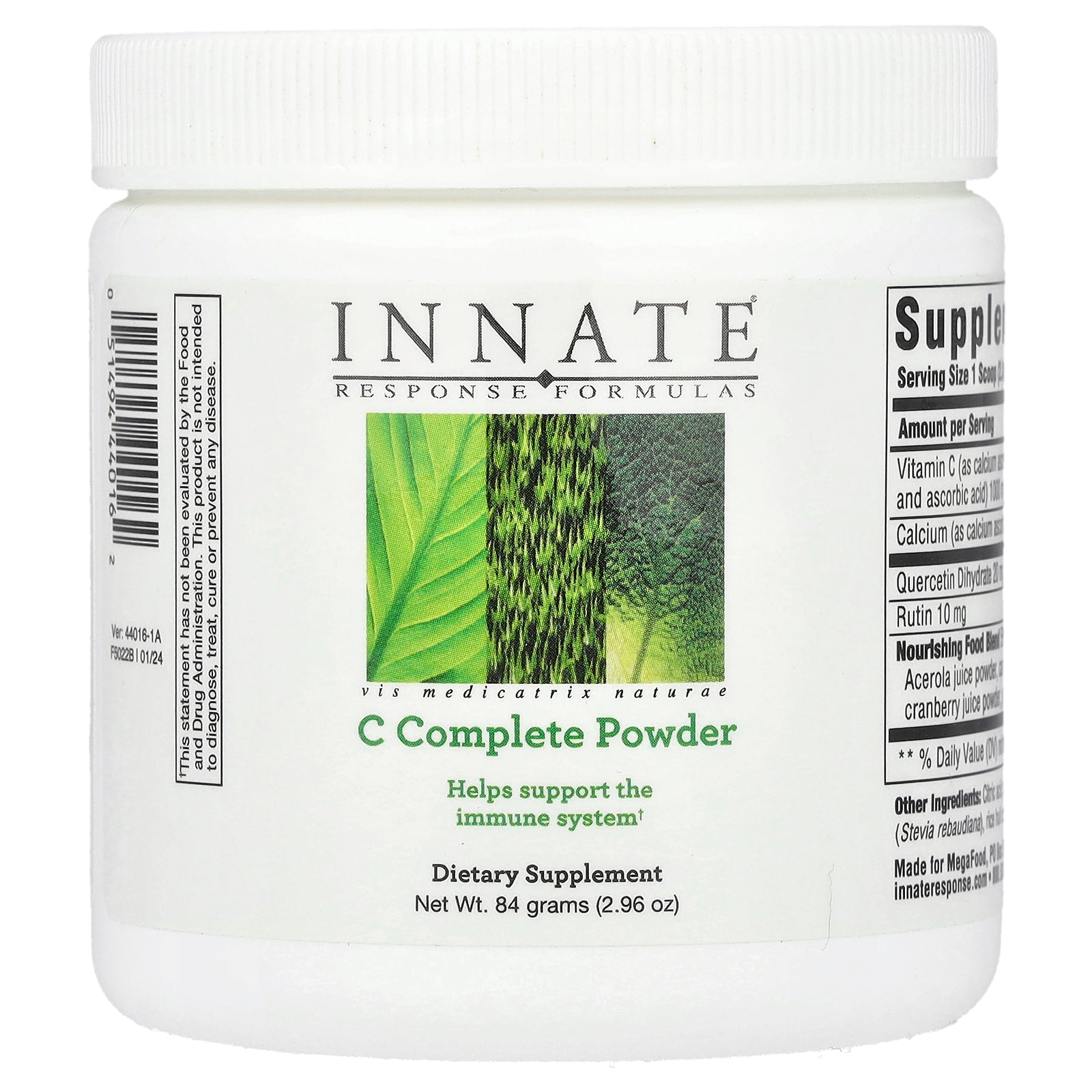 Innate Response Formulas, C Complete Powder, 2.96 oz (84 g)