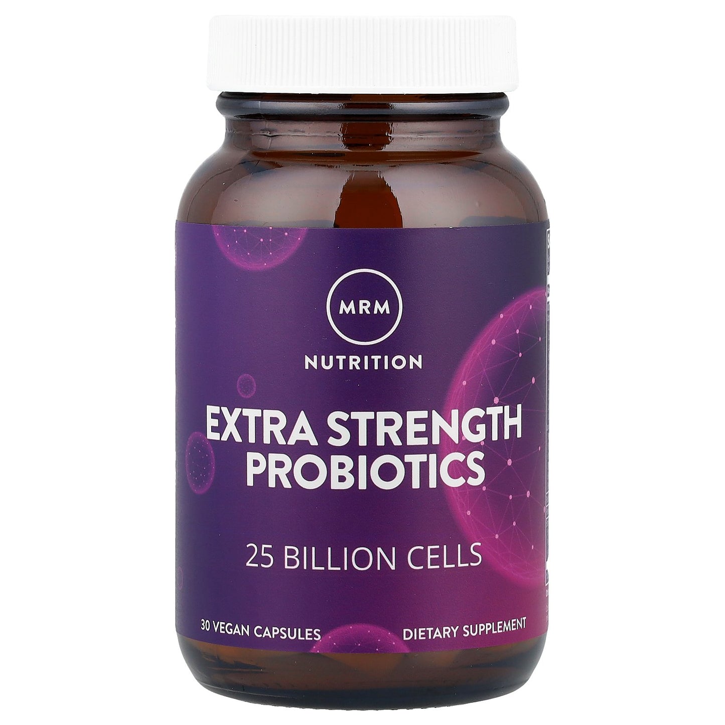 MRM Nutrition, Probiotics, 25 Billion Cells, 30 Vegan Capsules