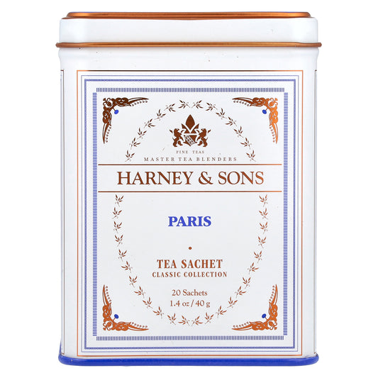 Harney & Sons, Classic Collection, Paris, 20 Sachets, 1.4 oz (40 g)