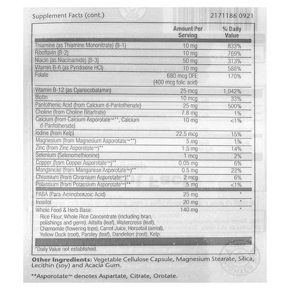 Solaray, Once Daily High Energy Multivitamin, Iron Free, 60 VegCaps