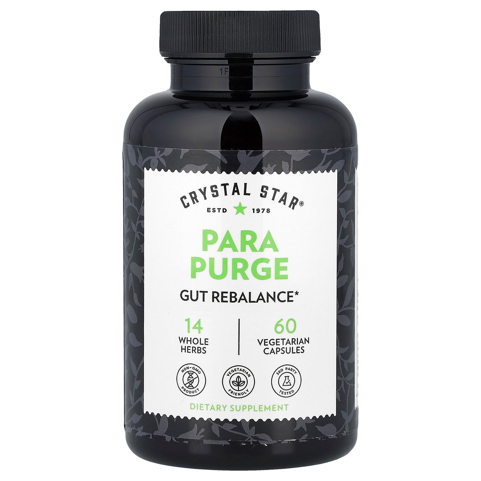 Crystal Star, Para Purge, 60 Vegetarian Capsules