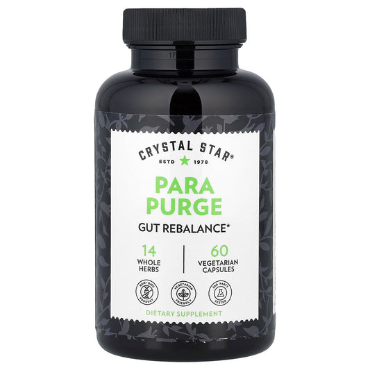 Crystal Star, Para Purge, 60 Vegetarian Capsules