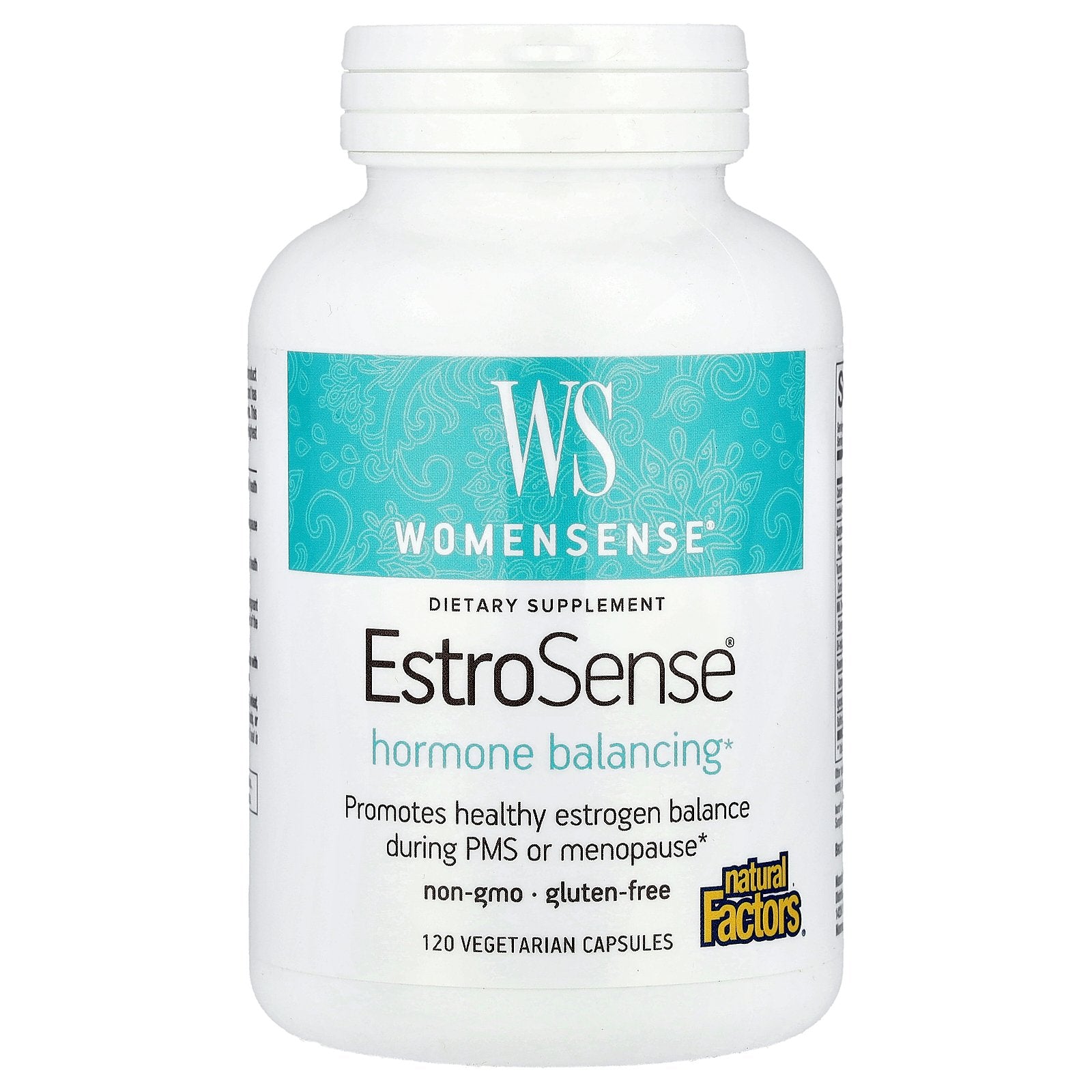 Natural Factors, WomenSense®, EstroSense®, 120 Vegetarian Capsules