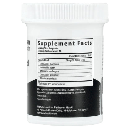 Fairhaven Health, IsoFresh™ Vaginal Probiotic, 30 Capsules