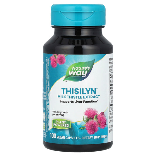 Nature's Way, Thisilyn®, Milk Thistle Extract, 100 Vegan Capsules