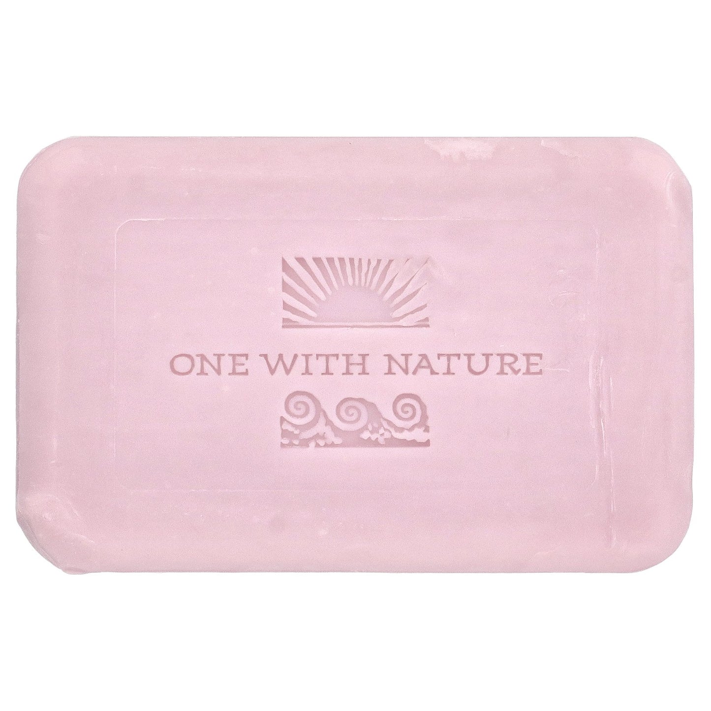 One with Nature, Dead Sea Mineral Bar Soap, Rose Petal, 7 oz (198 g)