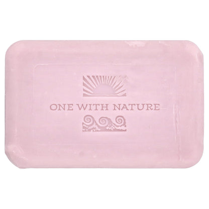 One with Nature, Dead Sea Mineral Bar Soap, Rose Petal, 7 oz (198 g)