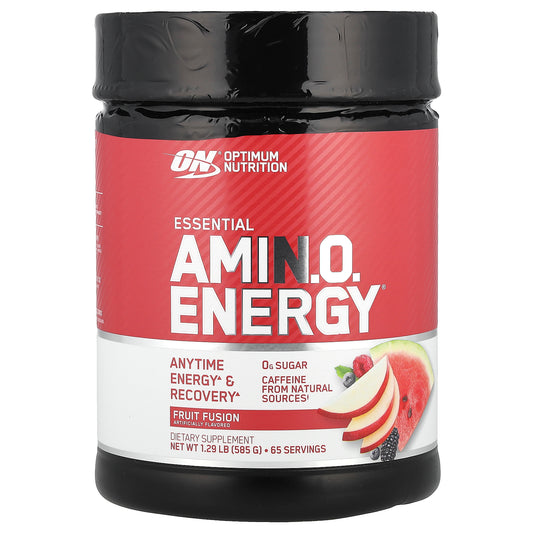 Optimum Nutrition, Essential Amin.O. Energy®, Fruit Fusion, 1.29 lb (585 g)