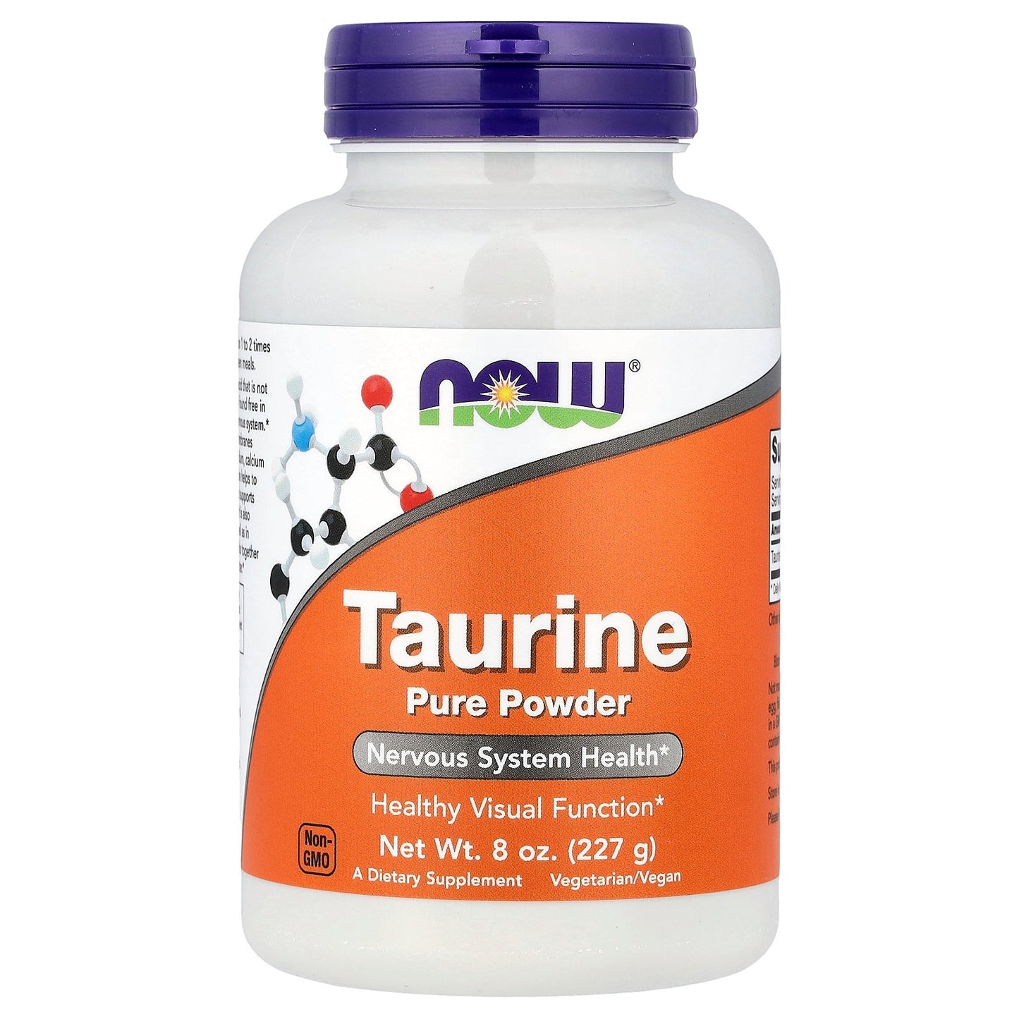 NOW Foods, Taurine Pure Powder, 8 oz (227 g)