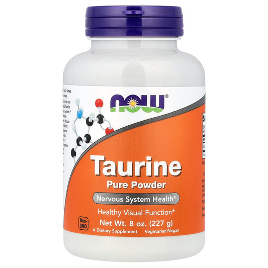 NOW Foods, Taurine Pure Powder, 8 oz (227 g)