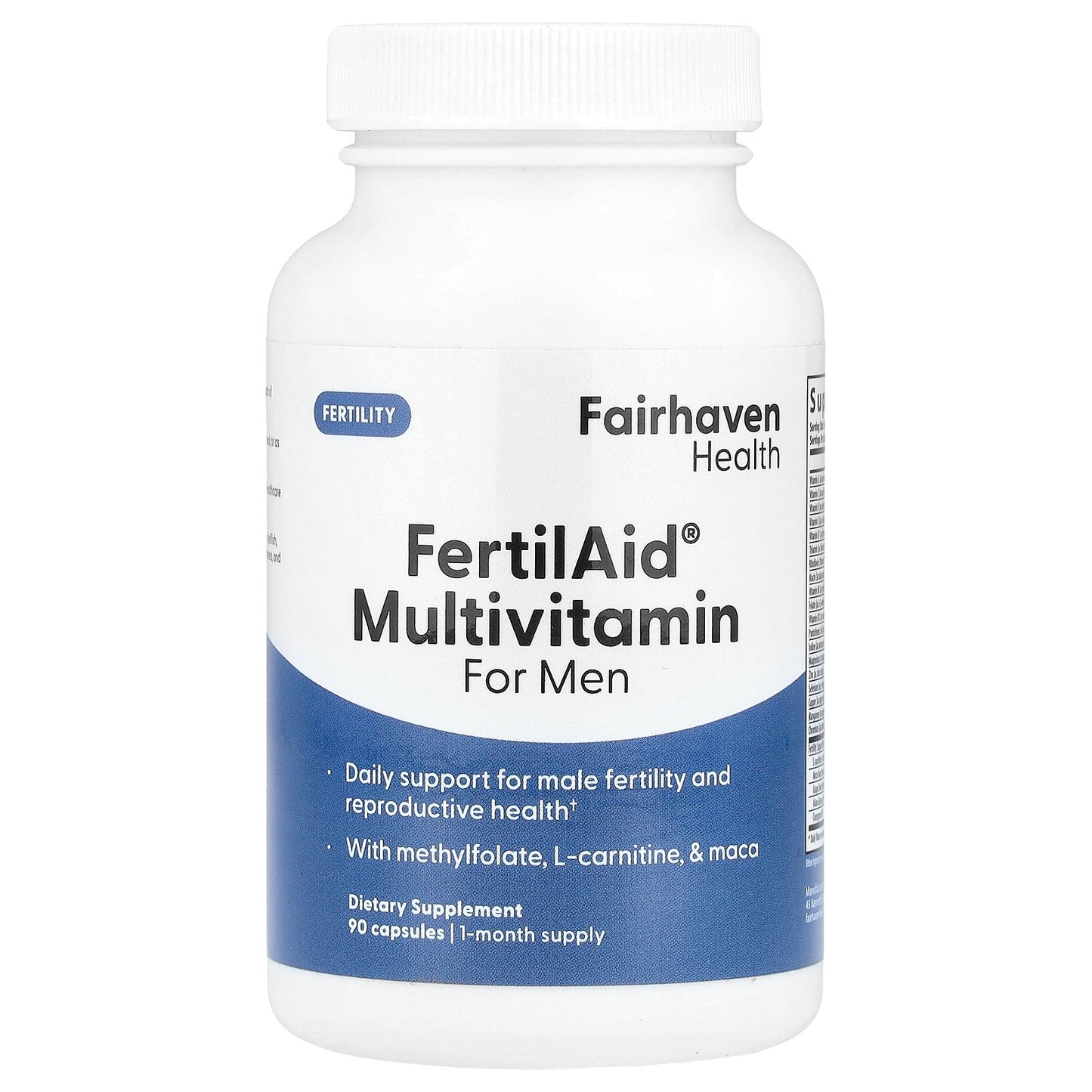 Fairhaven Health, FertilAid® Multivitamin for Men, 90 Capsules