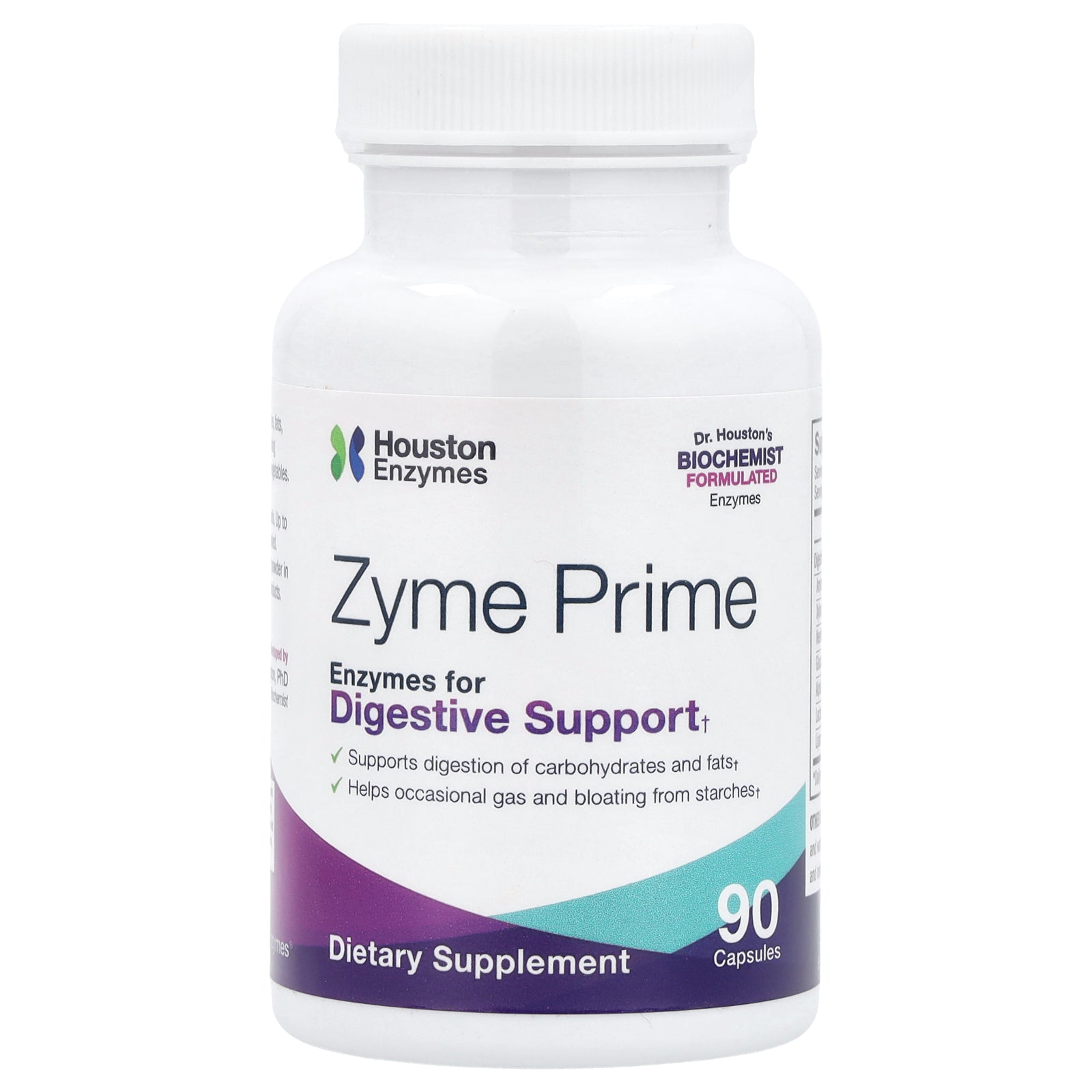 Houston Enzymes, Zyme Prime, 90 Capsules