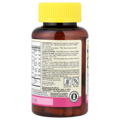 Mason Natural, Body, Hair, Skin & Nails, 60 Capsules