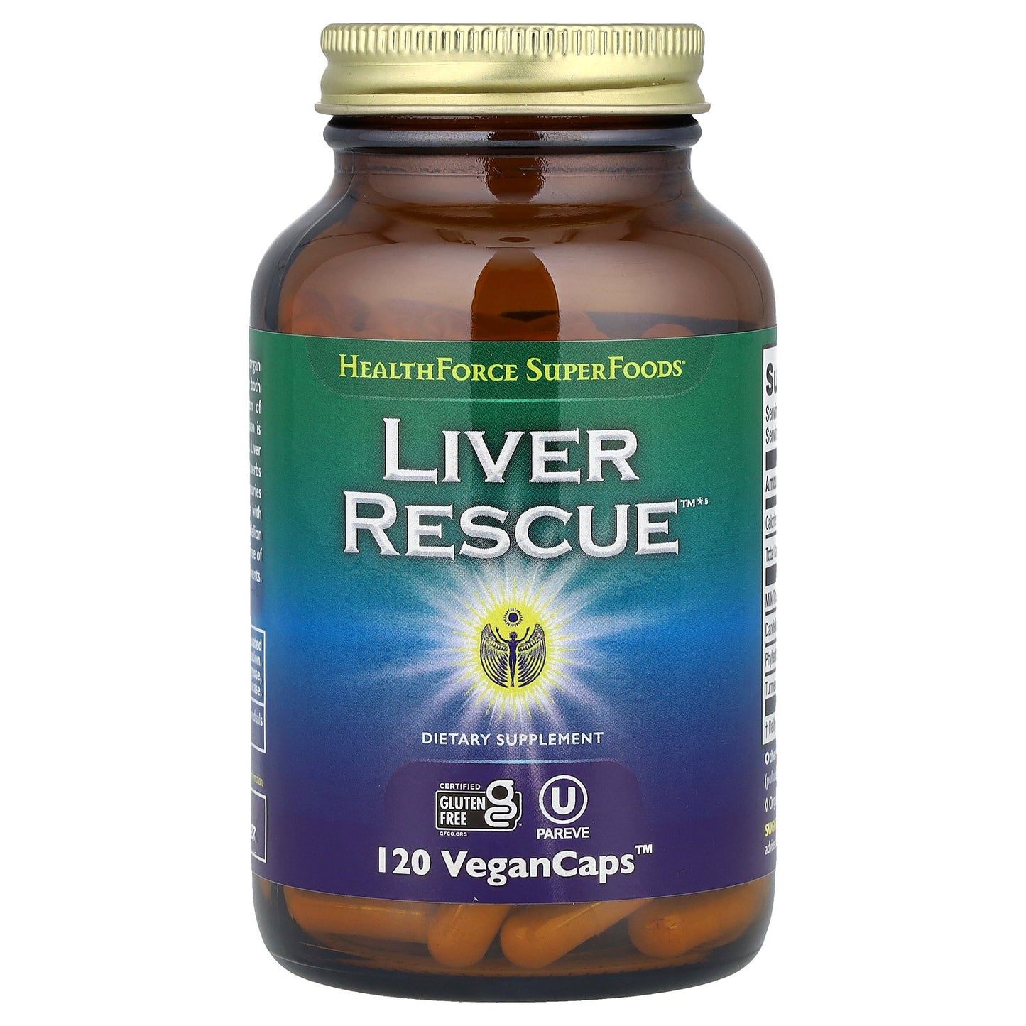 HealthForce Superfoods, Liver Rescue™, 120 Vegan Caps™