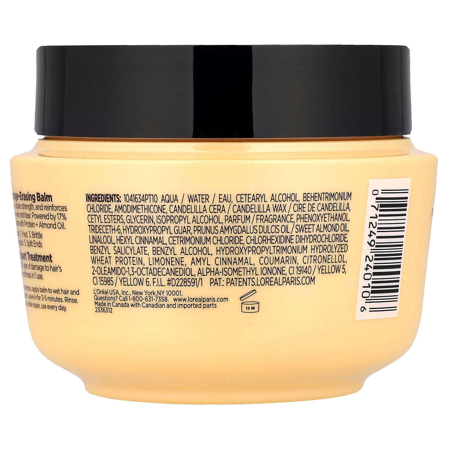 L'Oréal, Elvive, Total Repair 5, Damage-Erasing Balm, 8.5 fl oz (250 ml)