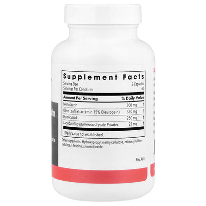 Allergy Research Group, Humic-Monolaurin Complex, 120 Vegetarian Capsules