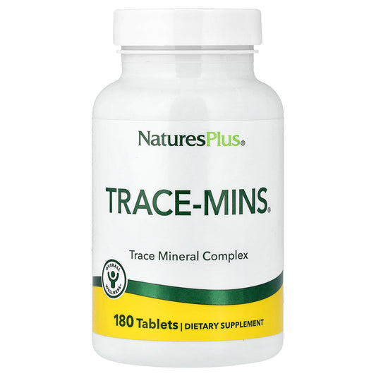 NaturesPlus, Trace-Mins®, Trace Mineral Complex, 180 Tablets