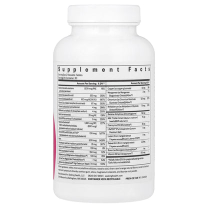 Seeking Health, Prenatal Essentials, 60 Chewable Tablets