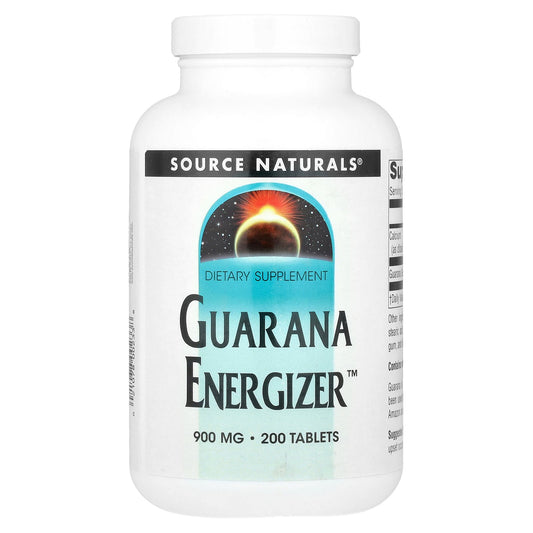 Source Naturals, Guarana Energizer™, 200 Tablets