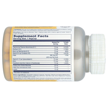 Solaray, Vitamin B-Complex 75, Timed Release, 100 VegCaps