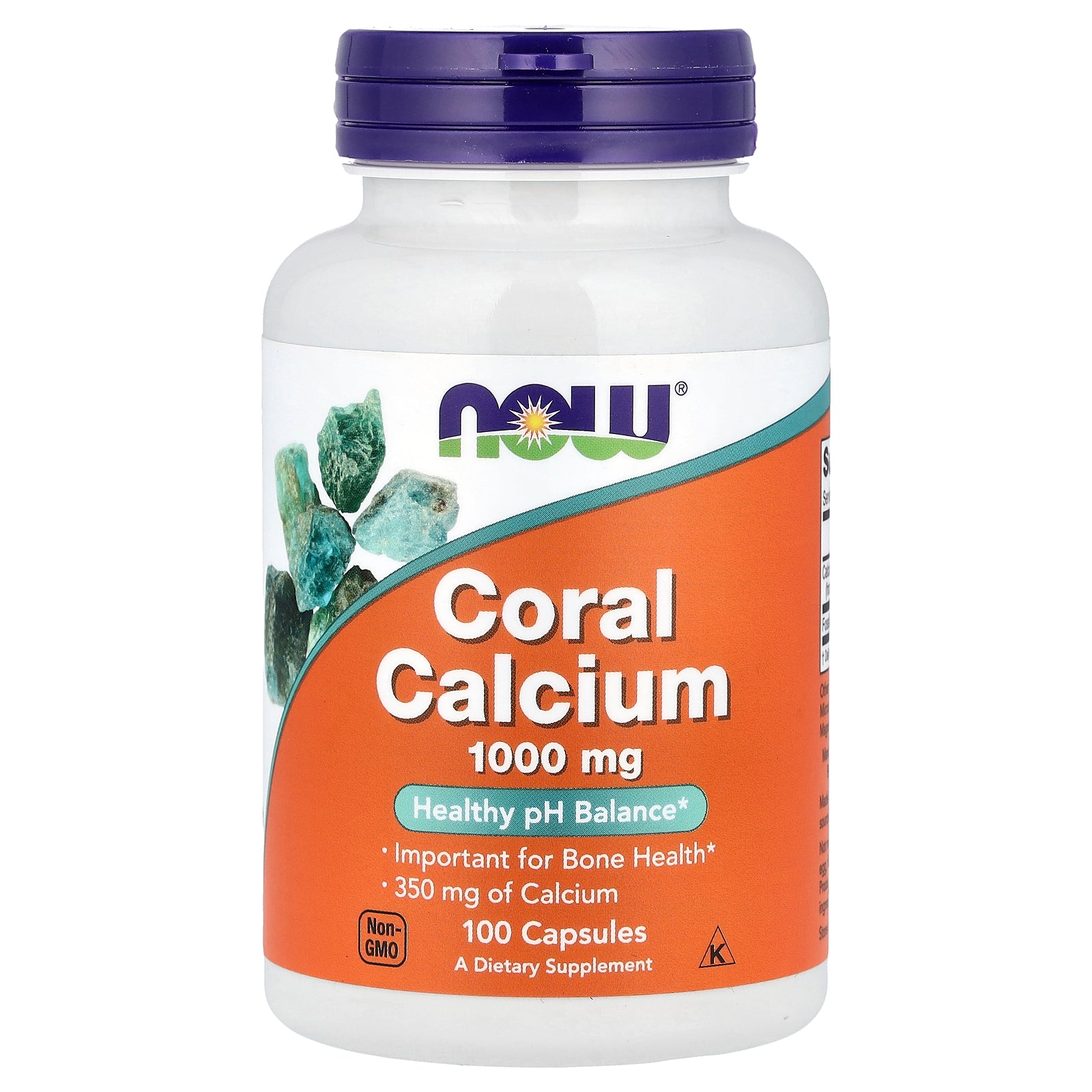 NOW Foods, Coral Calcium, 350 mg, 100 Capsules