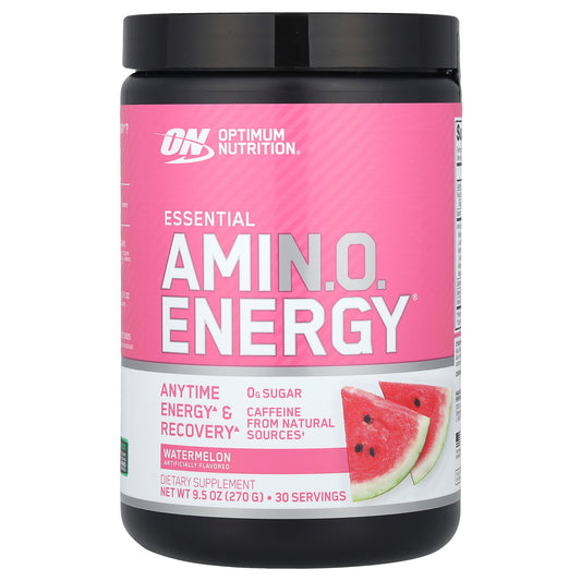 Optimum Nutrition, Essential Amin.O. Energy®, Watermelon, 9.5 oz (270 g)