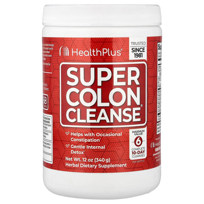 Health Plus, Super Colon Cleanse®, 12 oz (340 g)