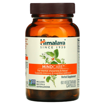 Himalaya, MindCare, 60 Vegetarian Capsules