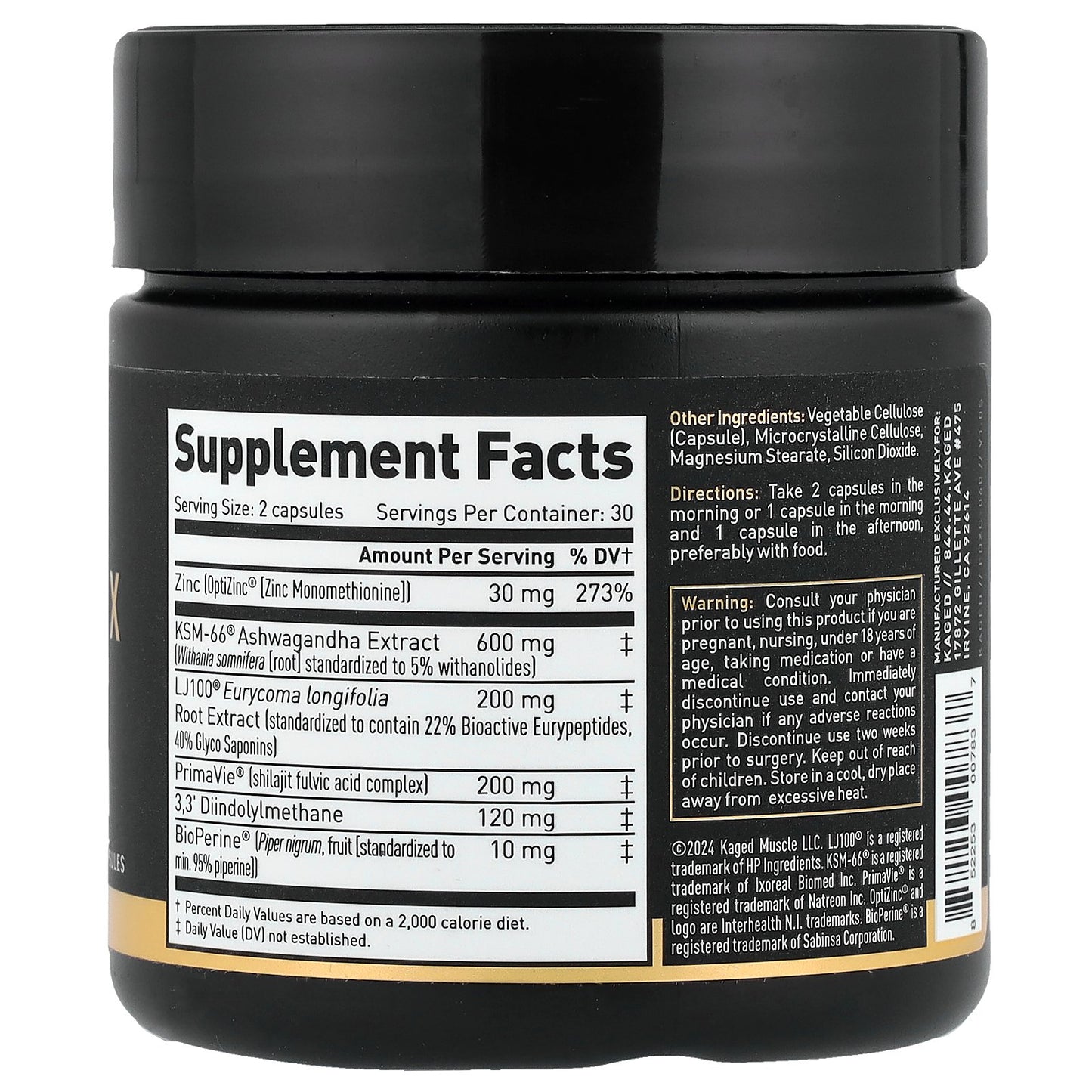 Kaged, Ferodrox, 60 Veggie Capsules